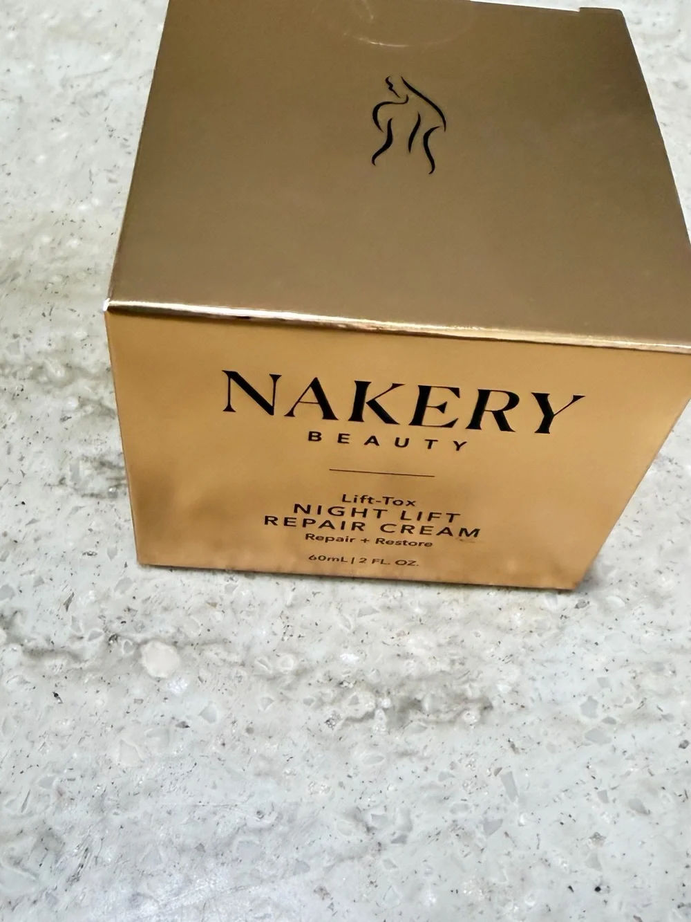 Nakery Beauty Lift-Tox Night Lift Repair Cream - Gold Box